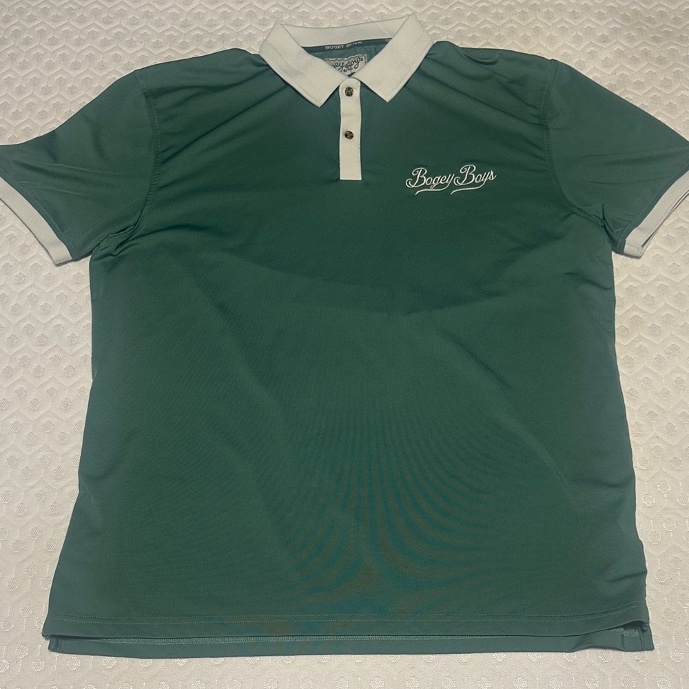 Boxy Boys Forest Green Polo Shirt